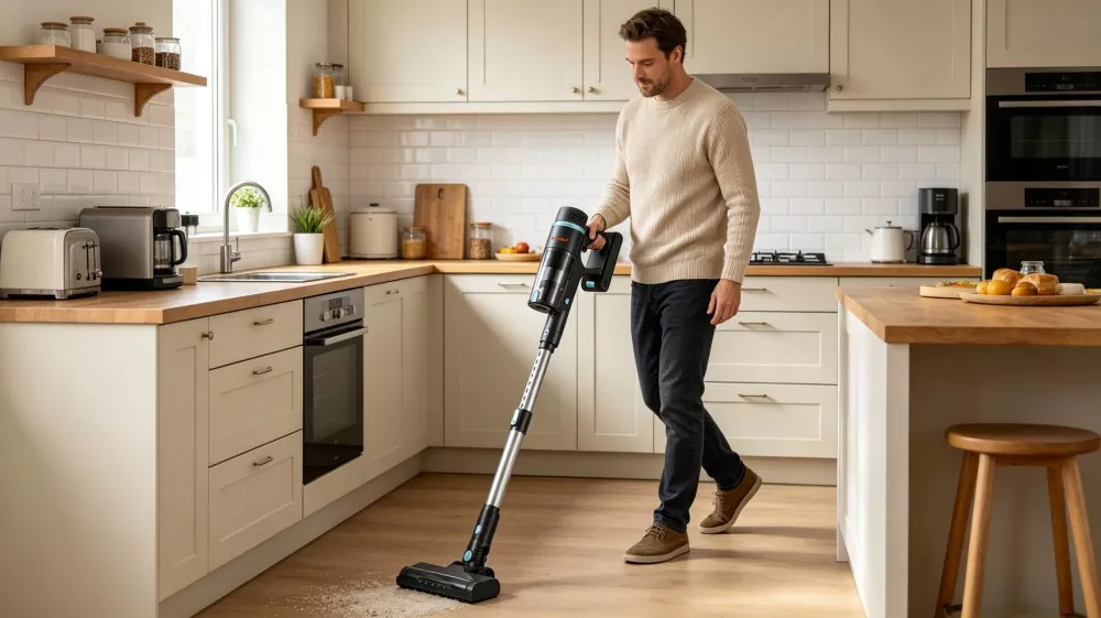 Aspirator cu băț fără fir de 380 W