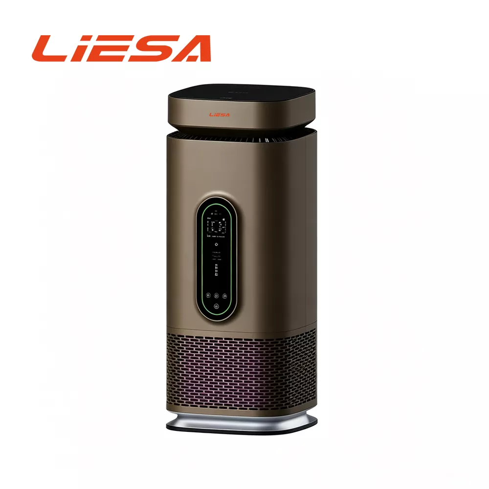 Purificator de aer silențios, umidificator combinat